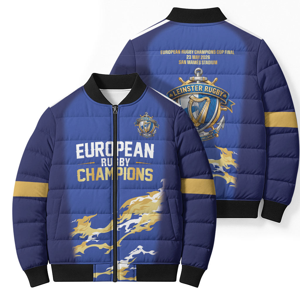 Ireland European Rugby Final Bomber Puffer Jacket