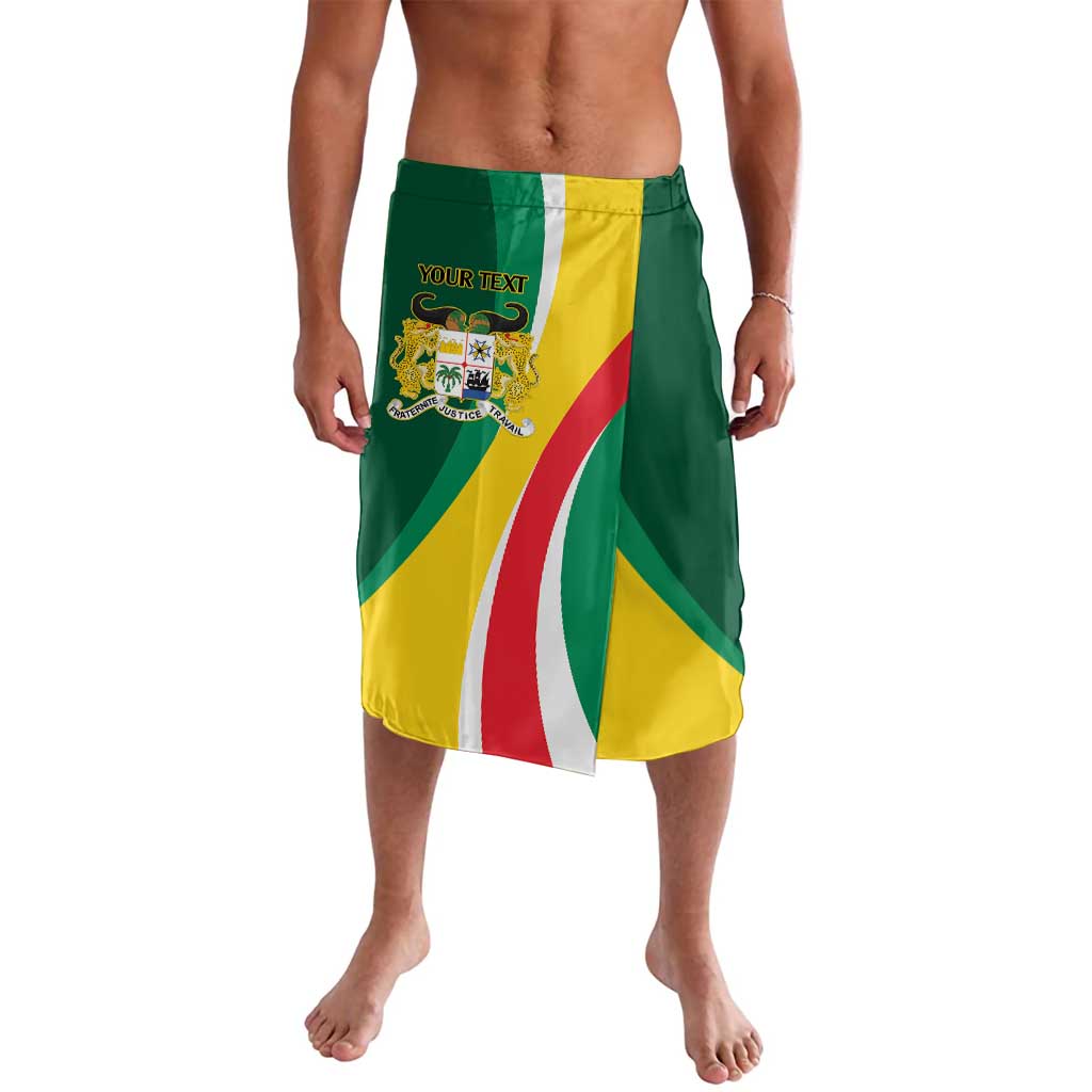 Benin Independence Day Personalized Lavalava Since 1960 Fraternite Justice Travail - Wonder Print Shop
