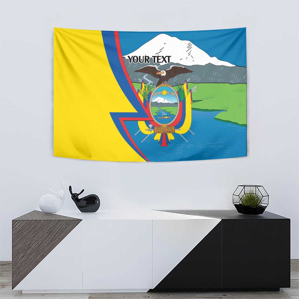 Ecuador Independence Day Personalized Tapestry Pro Deo Patria et Libertate - Wonder Print Shop