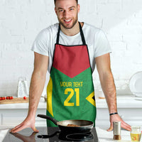 Golden Jaguars Fan Pride Custom Apron Support Green Gold and Glory - Wonder Print Shop