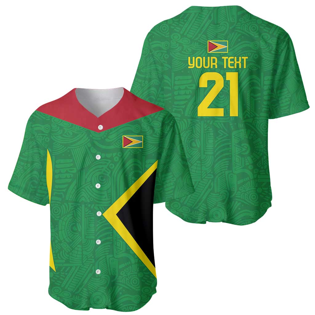 Golden Jaguars Fan Pride Custom Baseball Jersey Support Green Gold and Glory - Wonder Print Shop