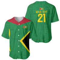Golden Jaguars Fan Pride Custom Baseball Jersey Support Green Gold and Glory - Wonder Print Shop