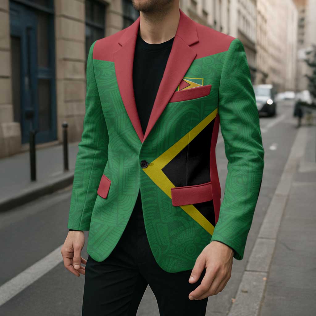 Golden Jaguars Fan Pride Custom Blazer Support Green Gold and Glory - Wonder Print Shop