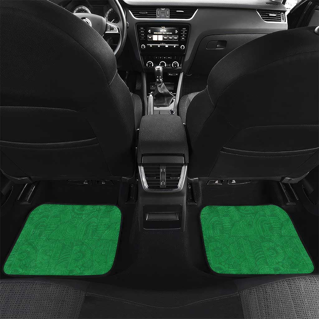 Golden Jaguars Fan Pride Custom Car Mats Support Green Gold and Glory - Wonder Print Shop