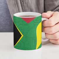 Golden Jaguars Fan Pride Custom Ceramic Mug Support Green Gold and Glory - Wonder Print Shop
