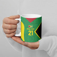 Golden Jaguars Fan Pride Custom Ceramic Mug Support Green Gold and Glory - Wonder Print Shop