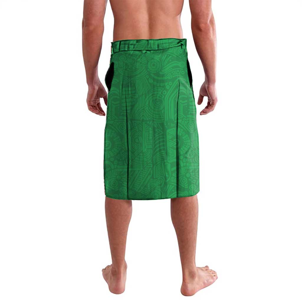 Golden Jaguars Fan Pride Custom Lavalava Support Green Gold and Glory - Wonder Print Shop