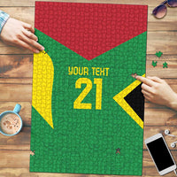 Golden Jaguars Fan Pride Custom Puzzle Support Green Gold and Glory - Wonder Print Shop