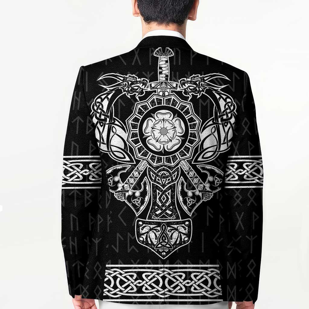 Vikings from Yorkshire Blazer Black Spirit of Jorvik - Wonder Print Shop