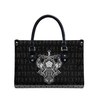 Vikings from Yorkshire Leather Bag Black Spirit of Jorvik - Wonder Print Shop