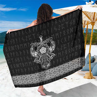 Vikings from Yorkshire Sarong Black Spirit of Jorvik - Wonder Print Shop