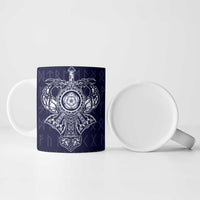 Vikings from Yorkshire Ceramic Mug Blue Spirit of Jorvik - Wonder Print Shop