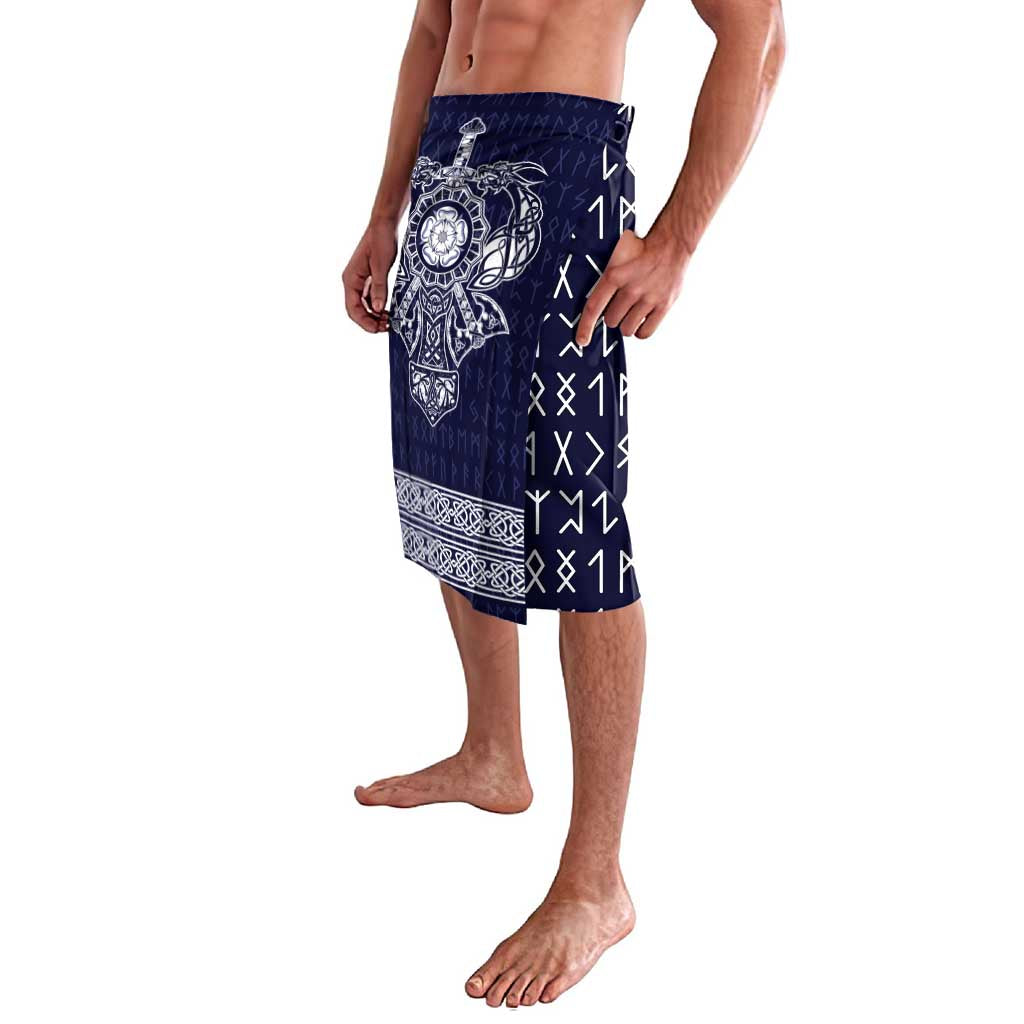 Vikings from Yorkshire Lavalava Blue Spirit of Jorvik - Wonder Print Shop