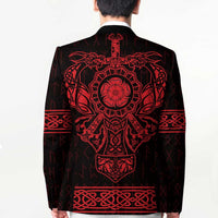 Vikings from Yorkshire Blazer Red Spirit of Jorvik - Wonder Print Shop