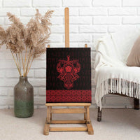 Vikings from Yorkshire Canvas Wall Art Red Spirit of Jorvik - Wonder Print Shop