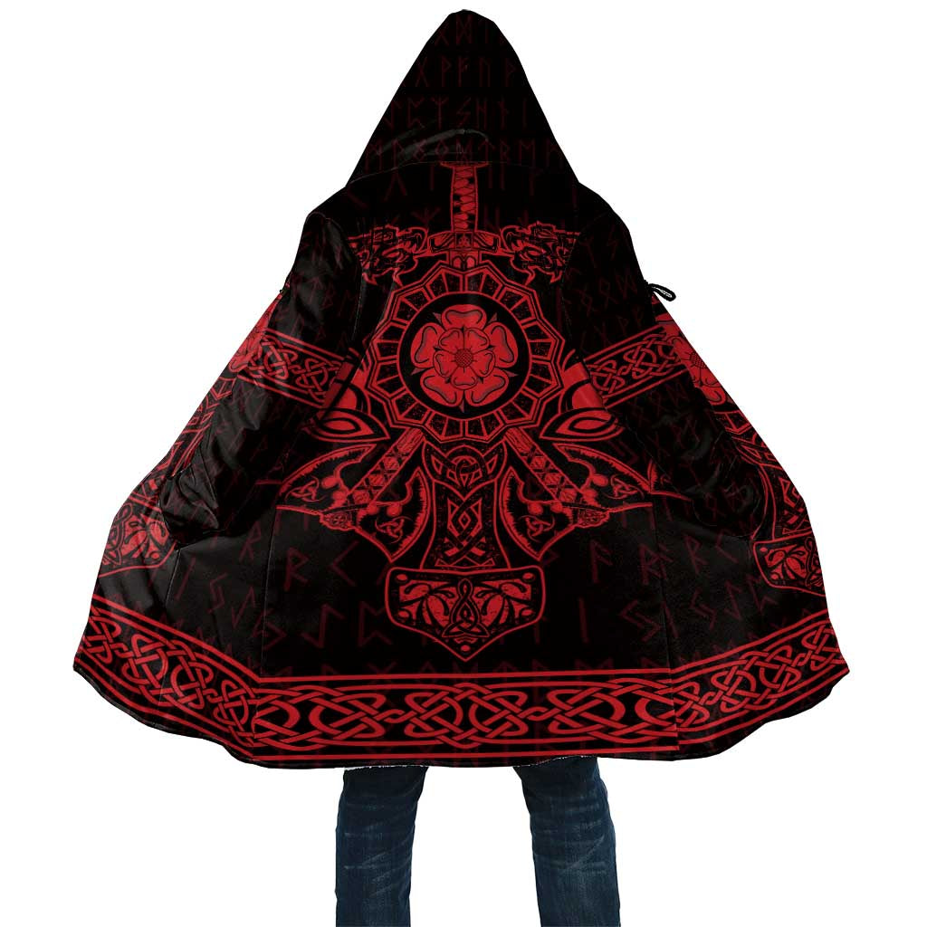 Vikings from Yorkshire Cloak Red Spirit of Jorvik - Wonder Print Shop