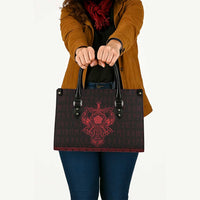 Vikings from Yorkshire Leather Bag Red Spirit of Jorvik - Wonder Print Shop