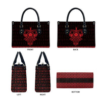Vikings from Yorkshire Leather Bag Red Spirit of Jorvik - Wonder Print Shop