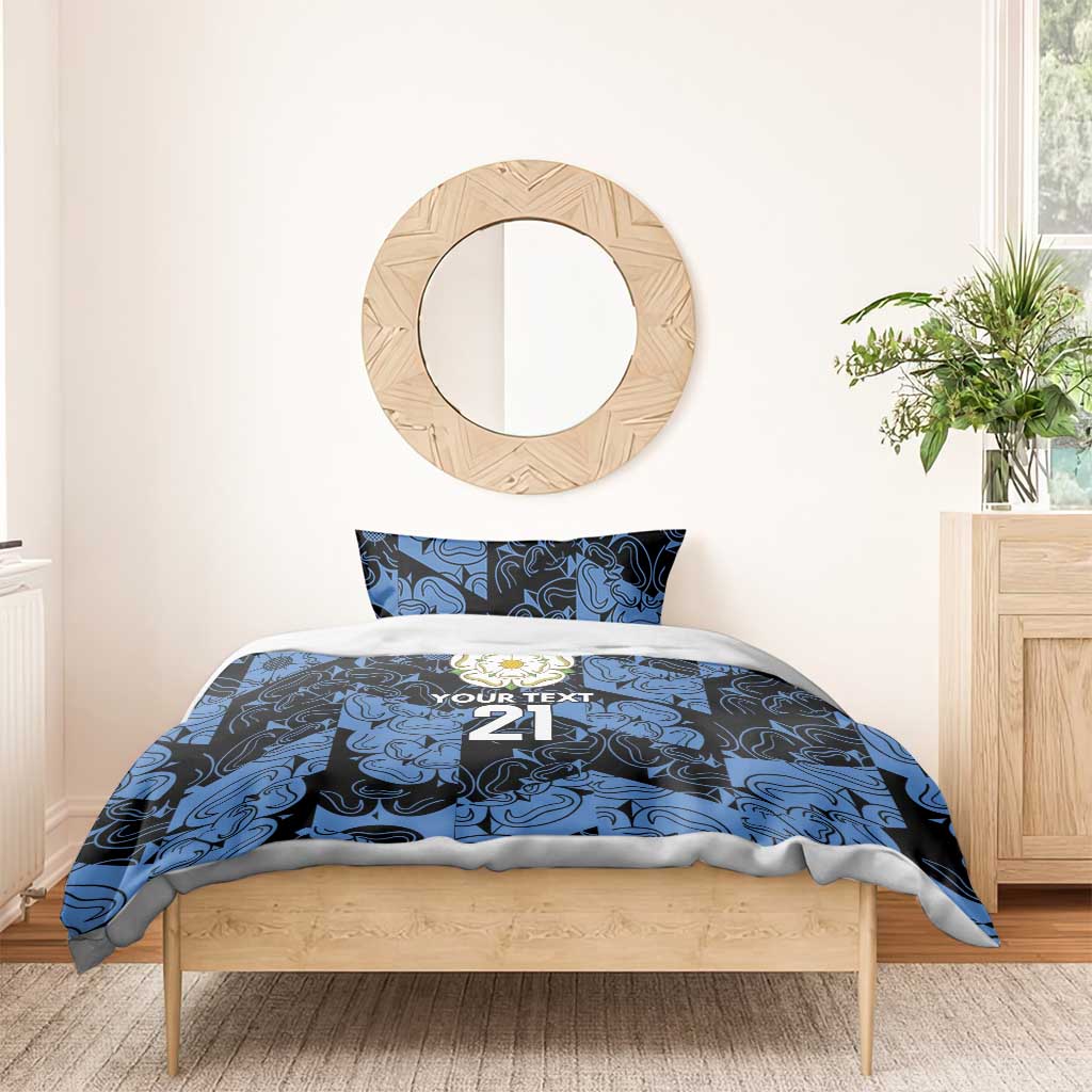Custom Yorkshire Vikings Heritage Pride Bedding Set White Rose of Yorkshire - Wonder Print Shop