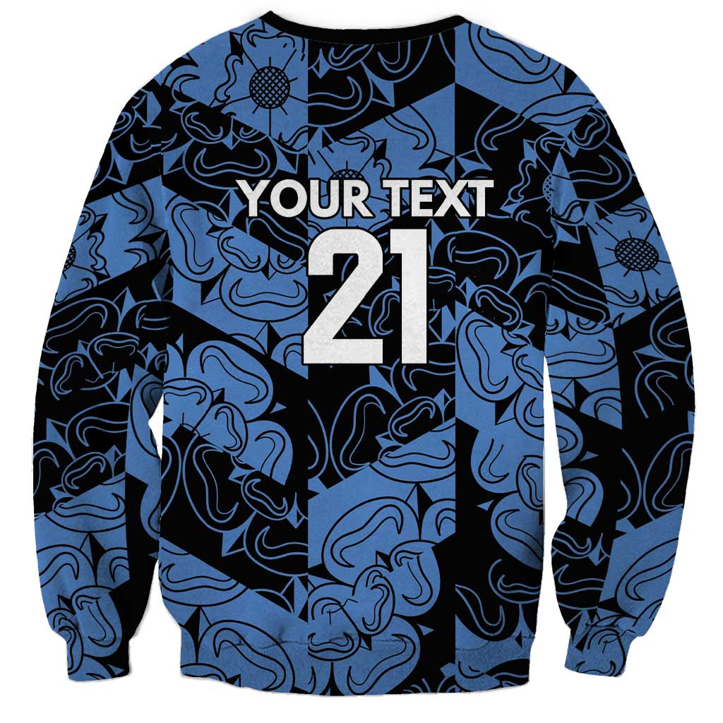 Custom Yorkshire Vikings Heritage Pride Sweatshirt White Rose of Yorkshire - Wonder Print Shop