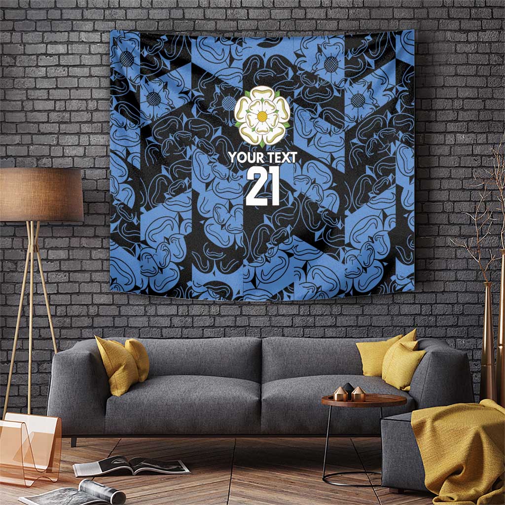 Custom Yorkshire Vikings Heritage Pride Tapestry White Rose of Yorkshire - Wonder Print Shop