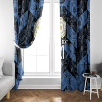 Custom Yorkshire Vikings Heritage Pride Window Curtain White Rose of Yorkshire - Wonder Print Shop