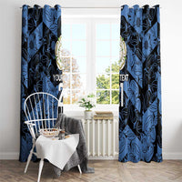 Custom Yorkshire Vikings Heritage Pride Window Curtain White Rose of Yorkshire - Wonder Print Shop