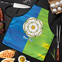 Yorkshire Heritage Personalized Apron East Yorkshire White Rose - Wonder Print Shop