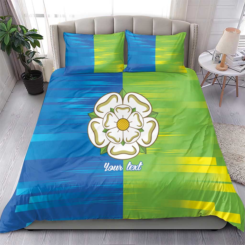 Yorkshire Heritage Personalized Bedding Set East Yorkshire White Rose - Wonder Print Shop