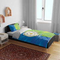 Yorkshire Heritage Personalized Bedding Set East Yorkshire White Rose - Wonder Print Shop