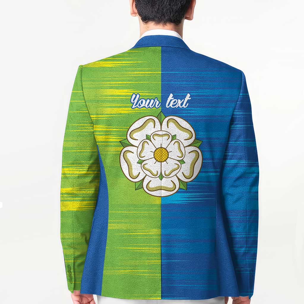 Yorkshire Heritage Personalized Blazer East Yorkshire White Rose - Wonder Print Shop
