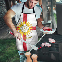 Yorkshire Heritage Personalized Apron West Yorkshire White Rose - Wonder Print Shop