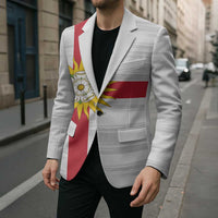 Yorkshire Heritage Personalized Blazer West Yorkshire White Rose - Wonder Print Shop