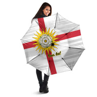 Yorkshire Heritage Personalized Umbrella West Yorkshire White Rose - Wonder Print Shop