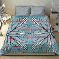 Cobalt Blue Khotso Mojalefa Poone Bedding Set Basotho Khotso Blanket Inspired