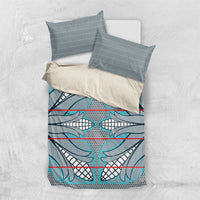 Cobalt Blue Khotso Mojalefa Poone Bedding Set Basotho Khotso Blanket Inspired