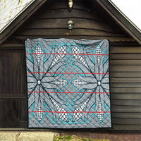 Cobalt Blue Khotso Mojalefa Poone Quilt Basotho Khotso Blanket Inspired