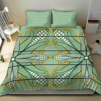 Emerald Green Khotso Mojalefa Poone Bedding Set Basotho Khotso Blanket Inspired