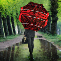 Scarlet Red Khotso Mojalefa Poone Umbrella Basotho Khotso Blanket Inspired