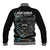 New Zealand Rugby Baseball Jacket NZ Black Fern Champions History With Papua Shell LT9 - Wonder Print Shop