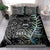 New Zealand Rugby Bedding Set NZ Black Fern Champions History With Papua Shell LT9 - Wonder Print Shop