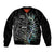 New Zealand Rugby Bomber Jacket NZ Black Fern Champions History With Papua Shell LT9 - Wonder Print Shop