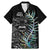 New Zealand Rugby Family Matching Mermaid Dress and Hawaiian Shirt NZ Black Fern Champions History With Papua Shell LT9 - Wonder Print Shop