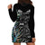 New Zealand Rugby Hoodie Dress NZ Black Fern Champions History With Papua Shell - Wonder Print Shop