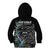 New Zealand Rugby Kid Hoodie NZ Black Fern Champions History With Papua Shell - Wonder Print Shop