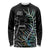 New Zealand Rugby Long Sleeve Shirt NZ Black Fern Champions History With Papua Shell - Wonder Print Shop