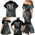 Custom New Zealand Rugby Family Matching Mermaid Dress and Hawaiian Shirt NZ Black Fern Champions History With Papua Shell LT9 - Wonder Print Shop