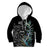 Custom New Zealand Rugby Kid Hoodie NZ Black Fern Champions History With Papua Shell - Wonder Print Shop