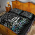 Custom New Zealand Rugby Quilt Bed Set NZ Black Fern Champions History With Papua Shell - Wonder Print Shop