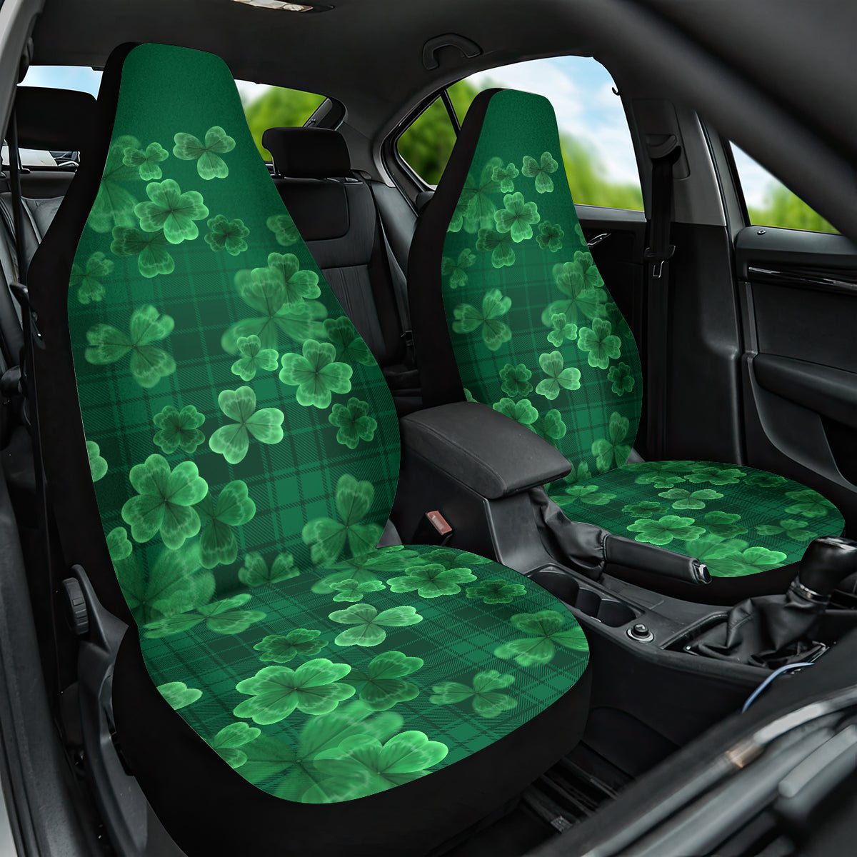 Happy St Patricks Day We Wear Green Suit Car Seat Cover LT9 - Wonder Print Shop